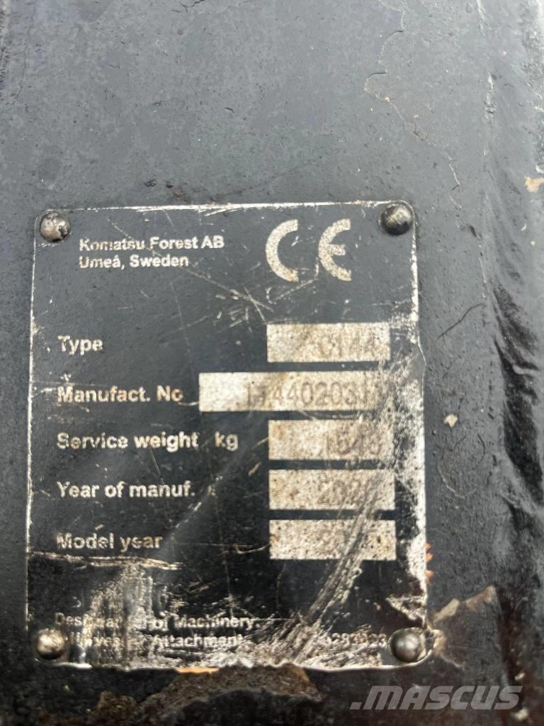 Komatsu 931 XC Processadores florestais