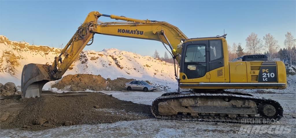 Komatsu PC210LC-8 Escavadeiras de esteiras