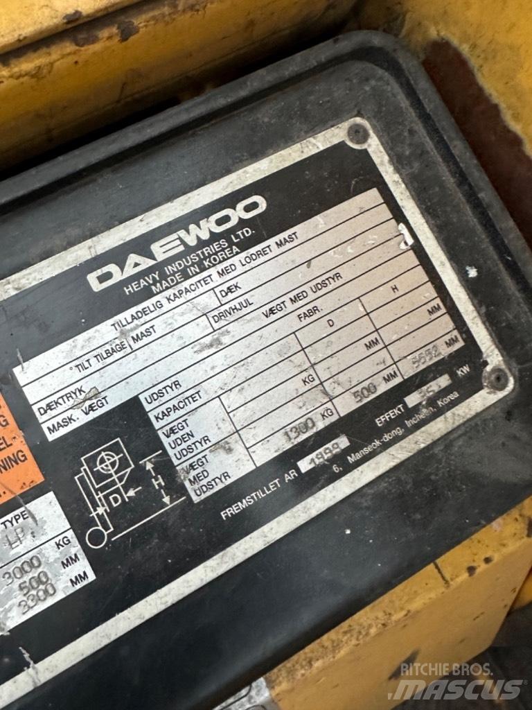 Daewoo G30E Empilhadores a gás