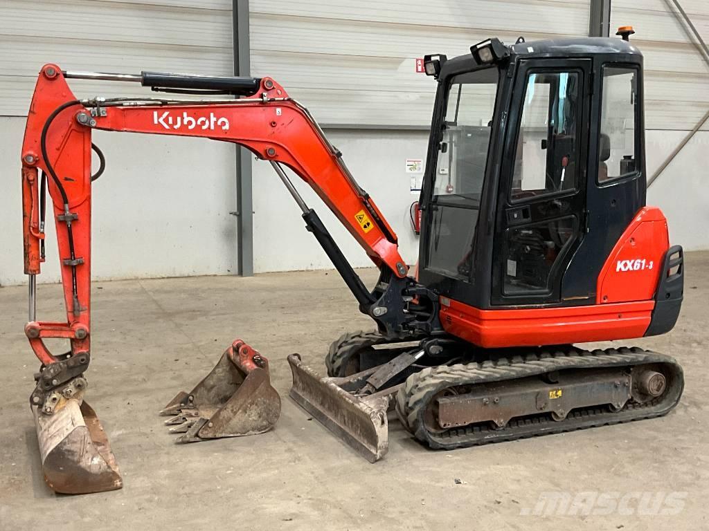 Kubota KX 61-3 Miniescavadeiras
