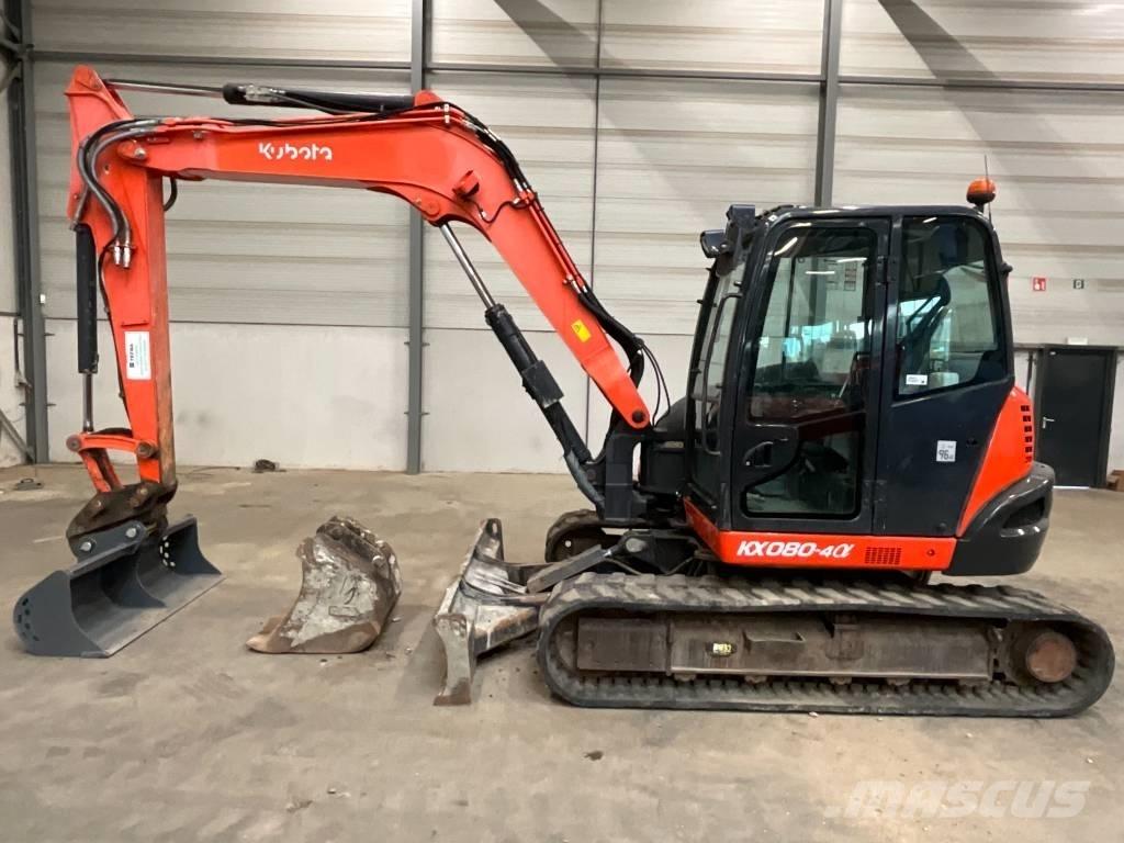 Kubota KX 080-4 A Escavadoras Midi 7t - 12t