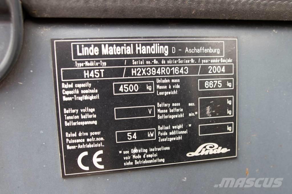 Linde H 45 T Empilhadores a gás