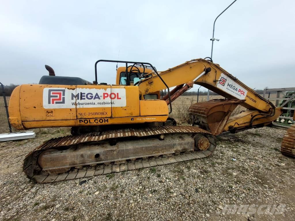 Hyundai 250 Escavadeiras de esteiras