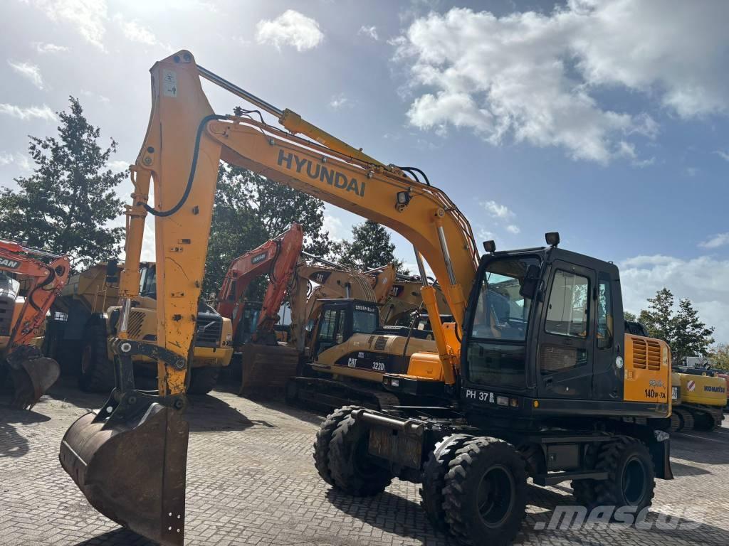 Hyundai 140W-7A Escavadoras de rodas
