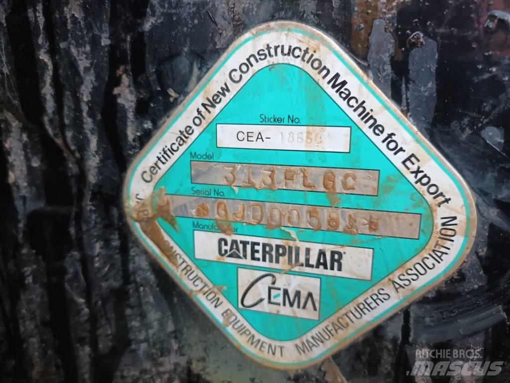 CAT 313 F LGC Escavadeiras de esteiras