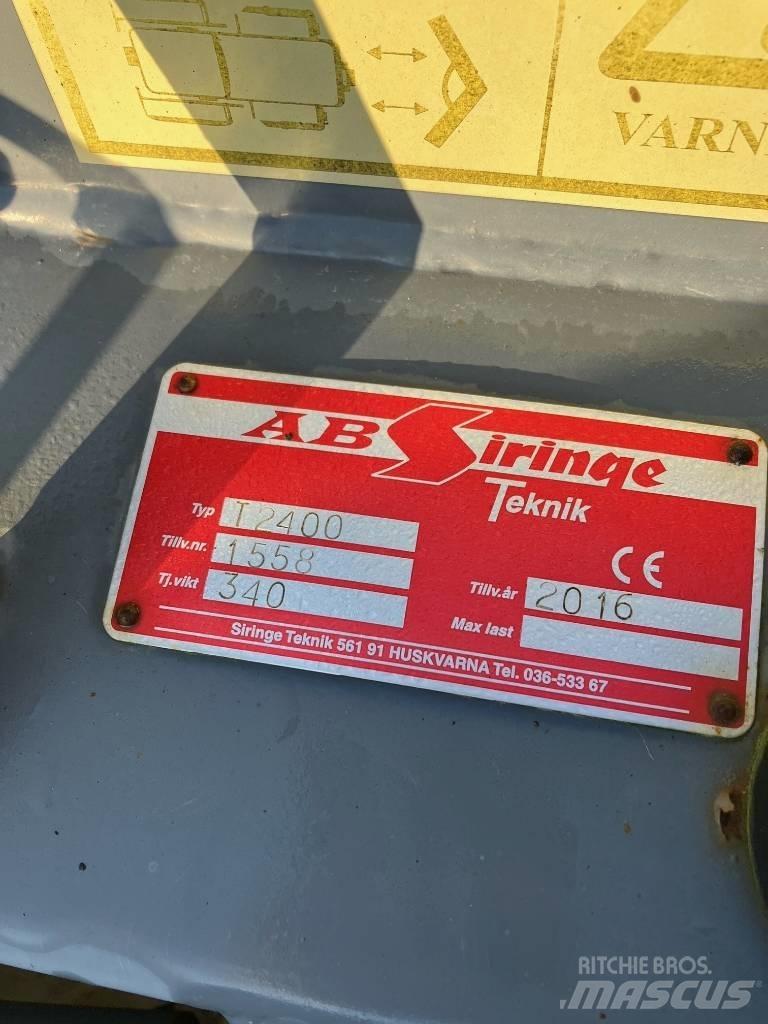 Siringe T2400 Acessórios de carregadora frontal