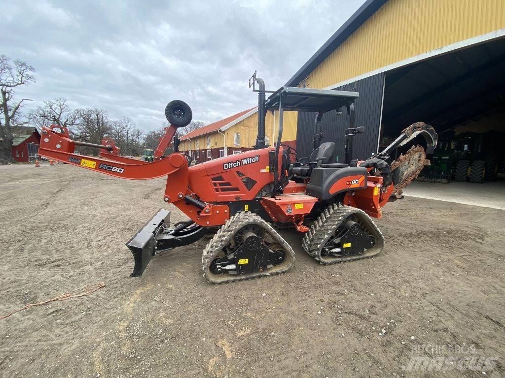 Ditch Witch RT 80 Escavadoras especiais