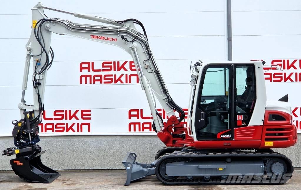 Takeuchi TB290-2 Escavadoras Midi 7t - 12t