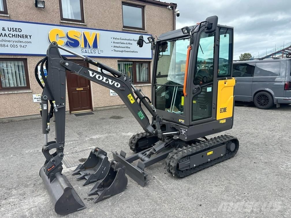 Volvo EC 18 E Miniescavadeiras