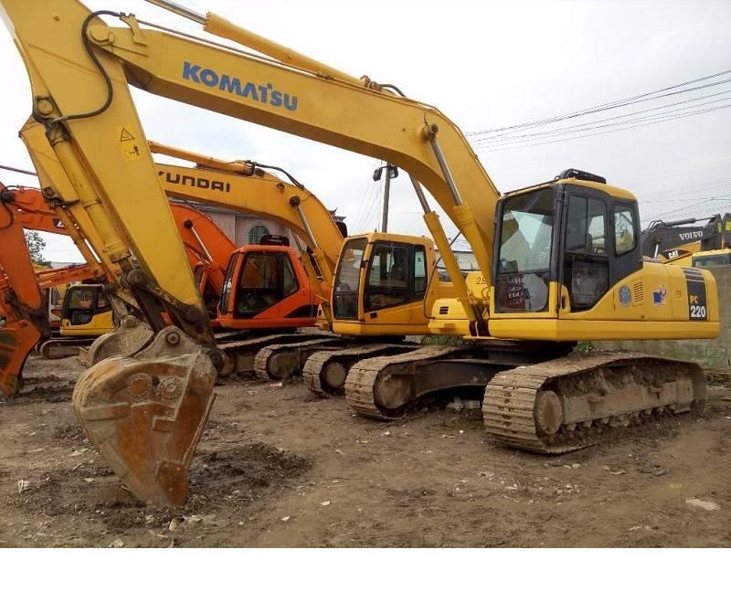 Komatsu pc220-7 Escavadeiras de esteiras