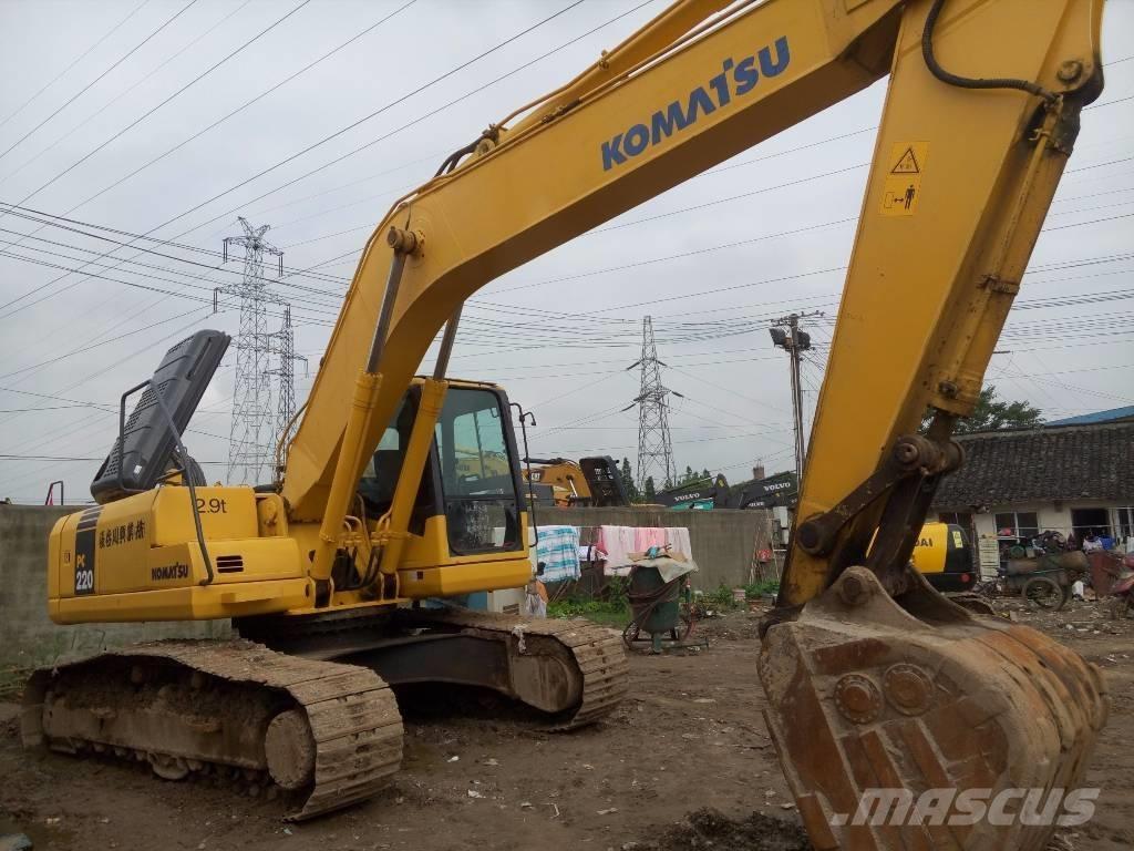 Komatsu pc220-7 Escavadeiras de esteiras