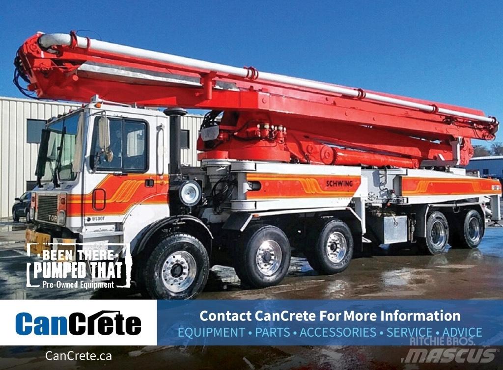 Schwing 53m Bombas de betonagem