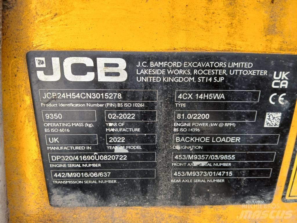 JCB 4 CX Pro AEC Retroescavadeiras