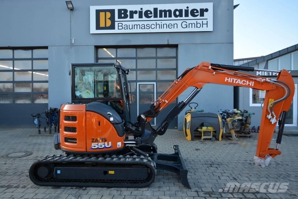 Hitachi ZX 55 U-6 Miniescavadeiras