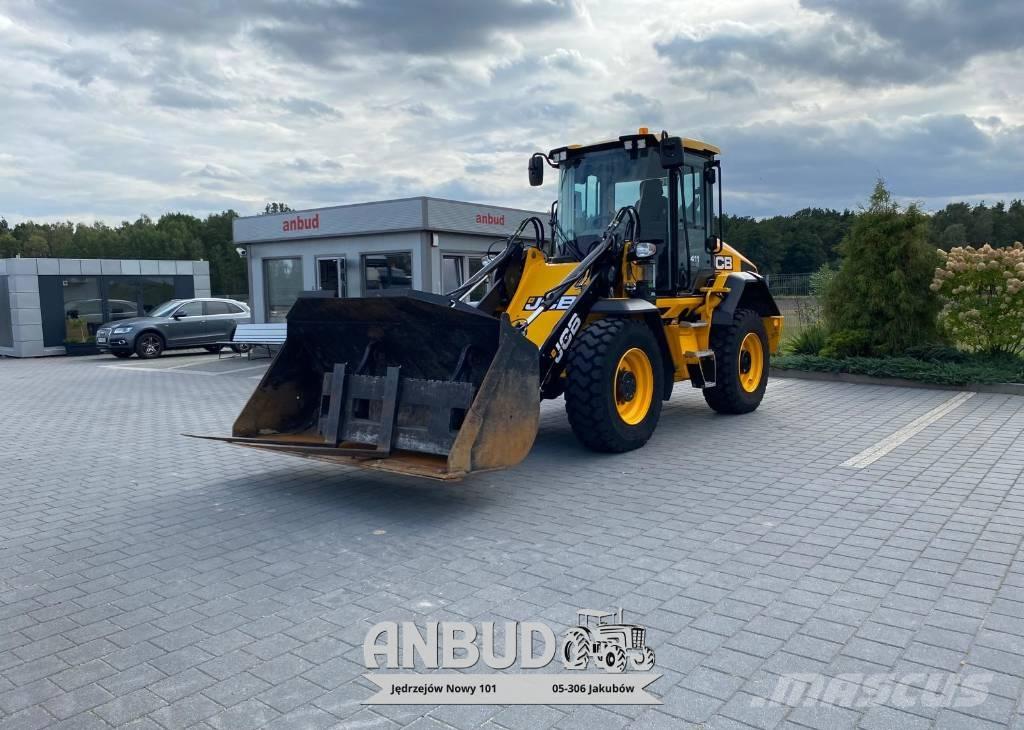 JCB 411 HT Carregadeiras de rodas