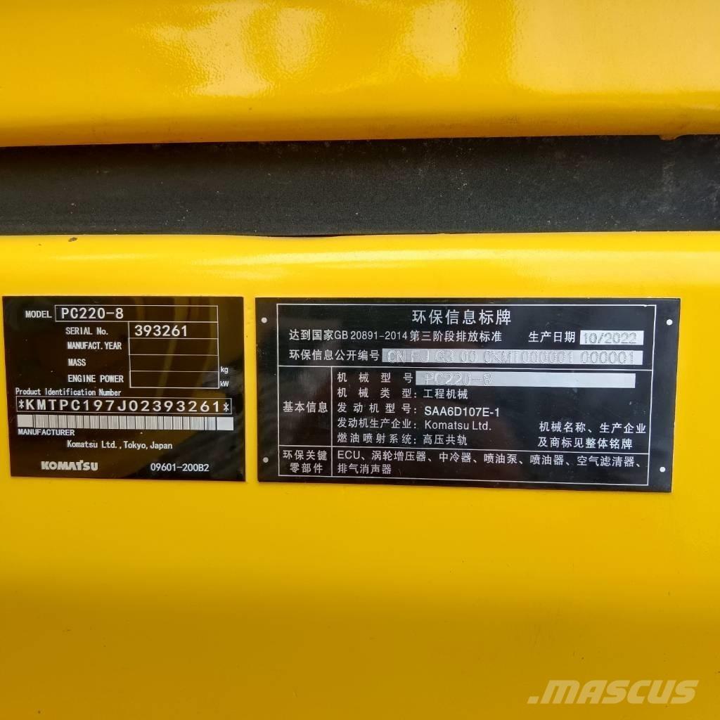 Komatsu PC 220 LC-8 Escavadeiras de esteiras