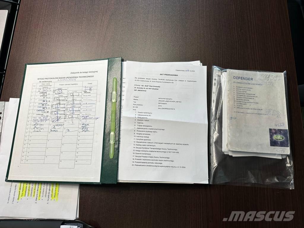 Land Rover Defender Gruas Fora-de-estrada