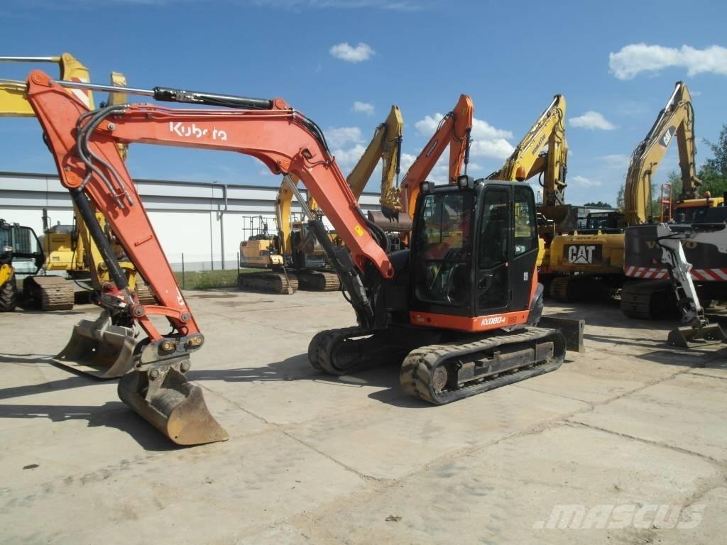 Kubota KX 080-4 Escavadoras Midi 7t - 12t