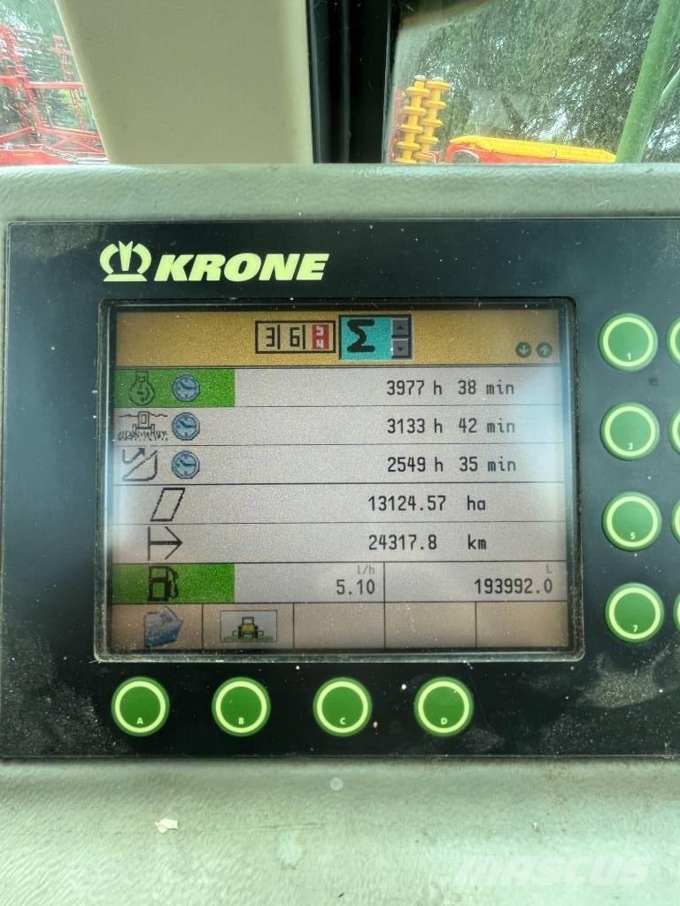 Krone Big X 500 Forrageiras auto-propulsionadas