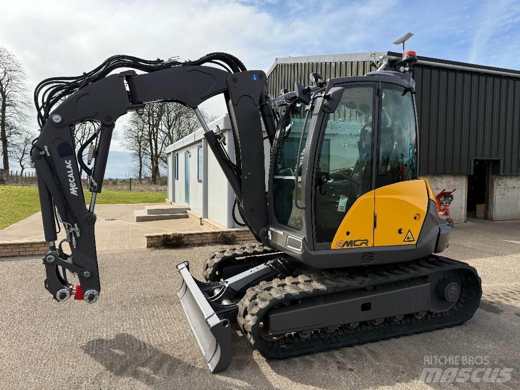 Mecalac 8 MCR Escavadoras Midi 7t - 12t