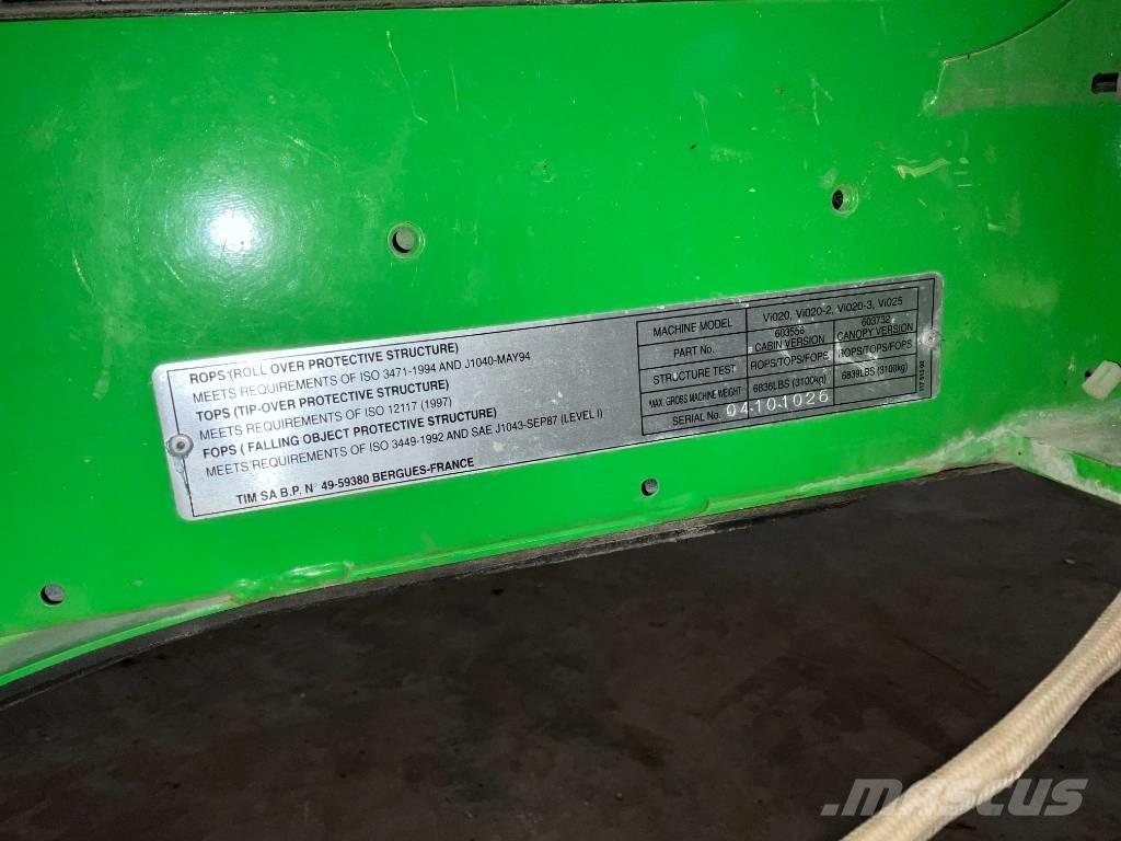 Yanmar Vio 20 / vio 25 Cabina