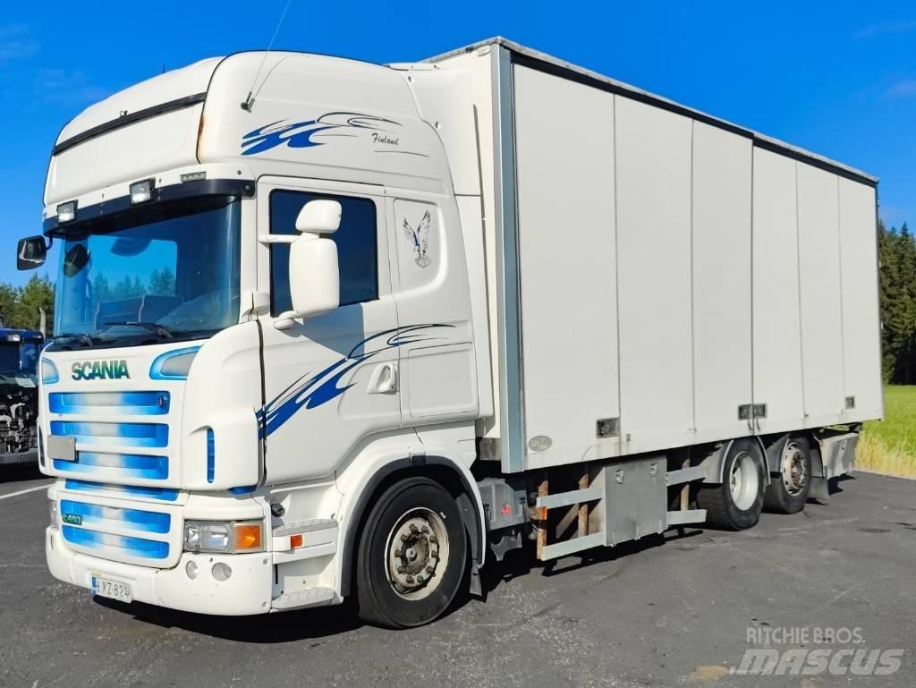 Scania R 480 Caminhões de caixa fechada