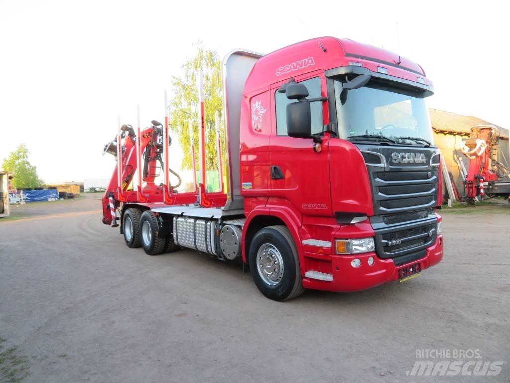 Scania R 500 Caminhões de transporte de troncos