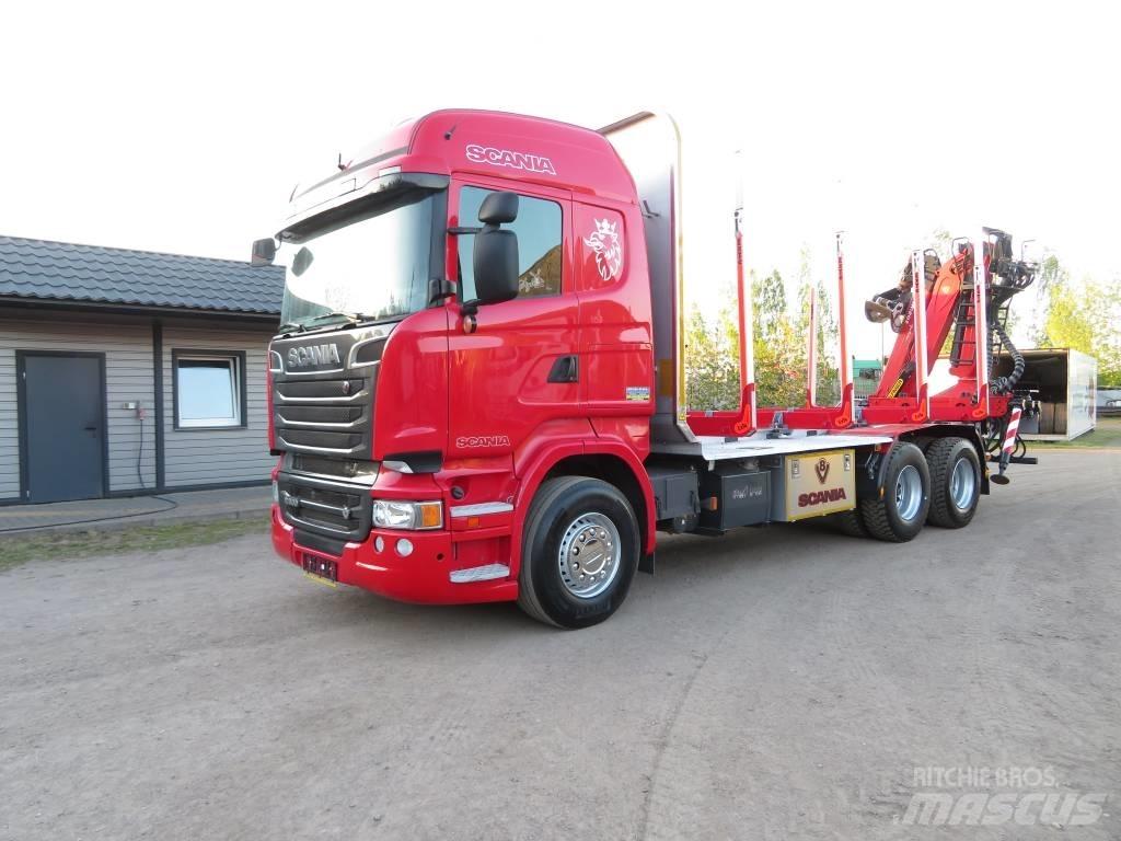 Scania R 500 Caminhões de transporte de troncos