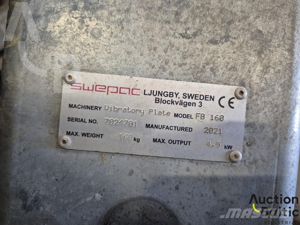 Swepac FB 160 Vibradores