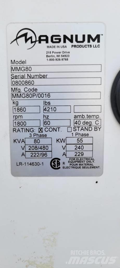 Magnum MMG 80 Geradores Diesel