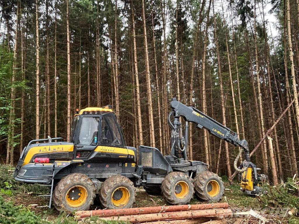 Ponsse Ergo 8W Processadores florestais