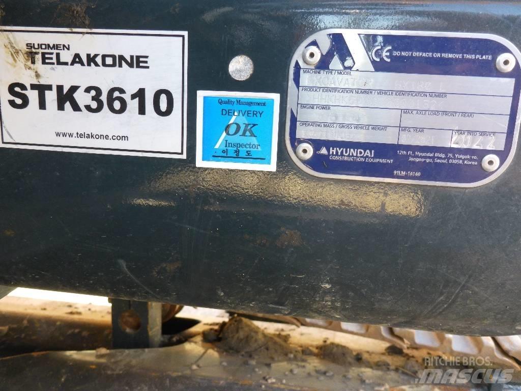 Hyundai HX180L Escavadeiras de esteiras