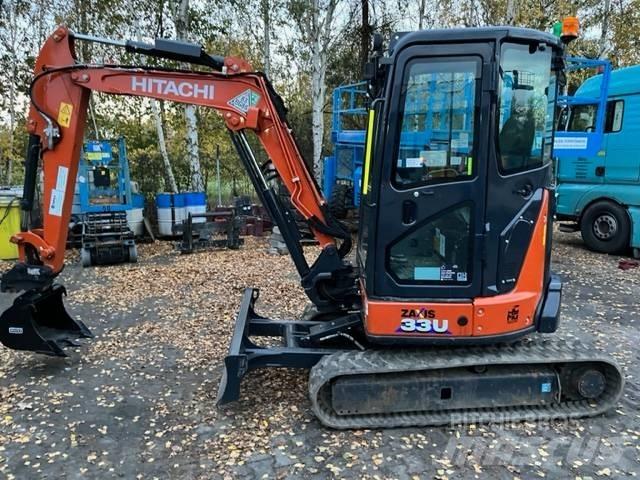 Hitachi ZX 33 U-6 Miniescavadeiras