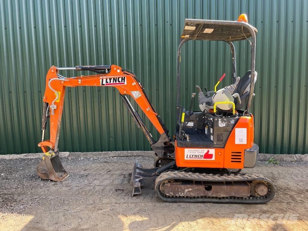 Hitachi ZX 19 U-6 Miniescavadeiras