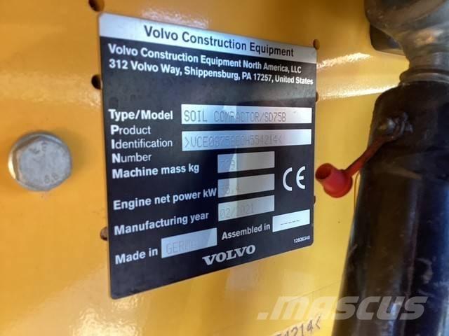 Volvo SD 75 B Cilindros Compactadores monocilíndricos