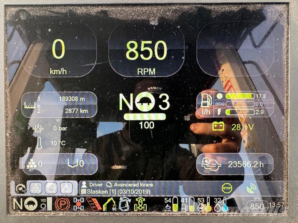 Komatsu 865 Forwarders florestais