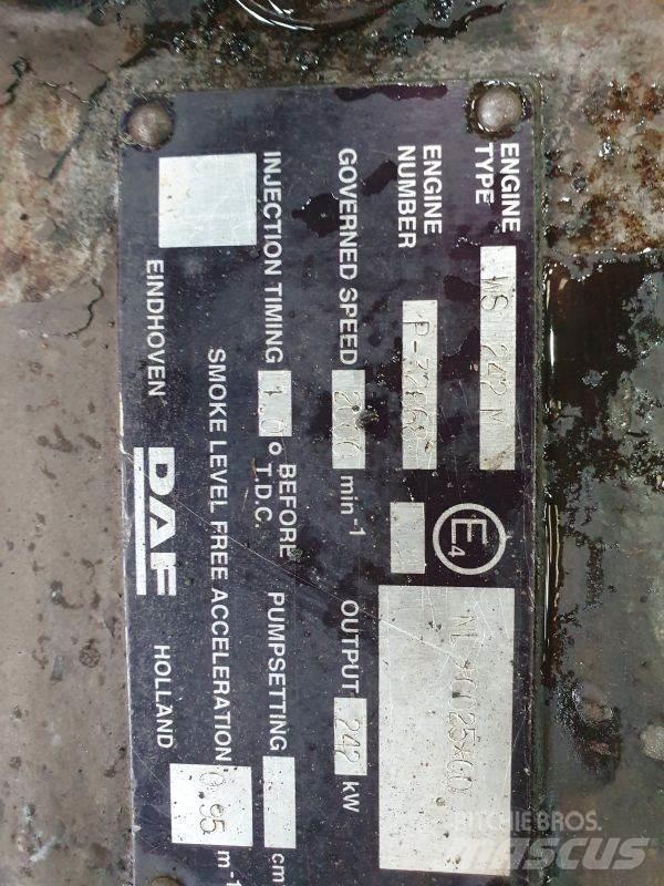 DAF WS 242 M Motores