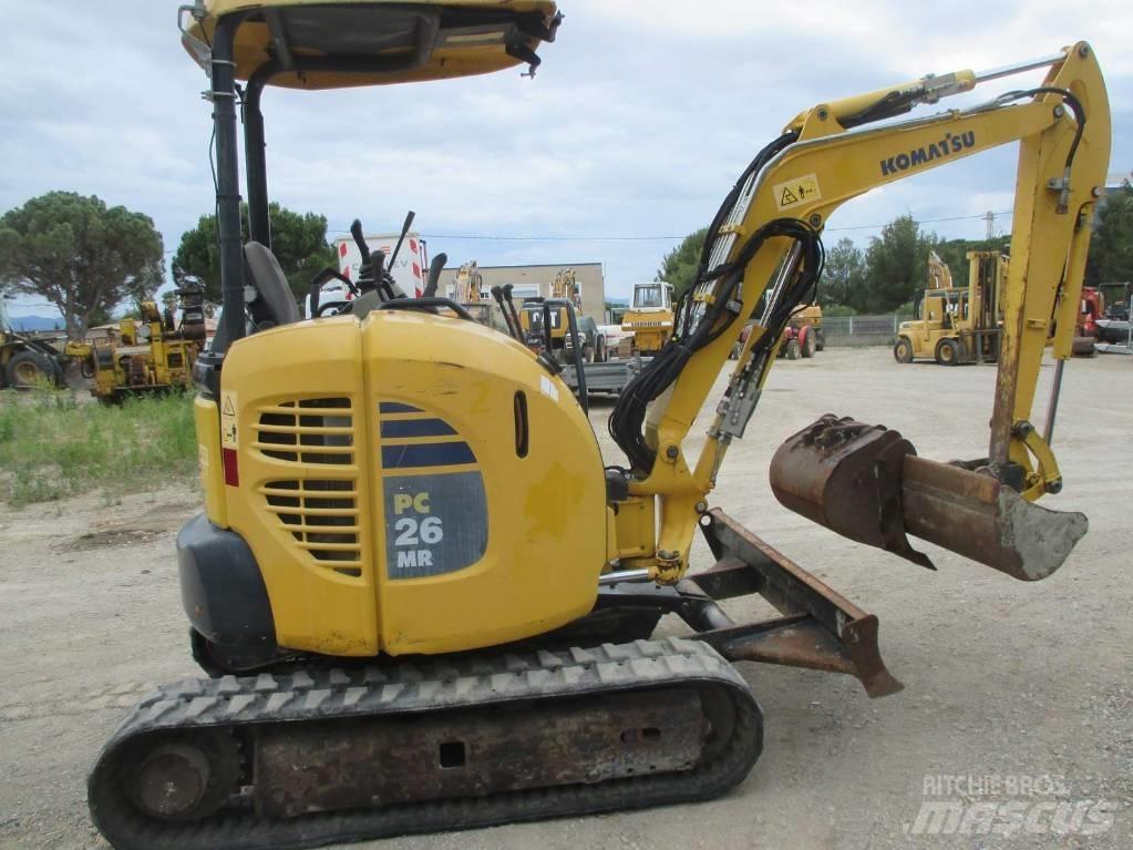 Komatsu PC 26 MR-3 Miniescavadeiras