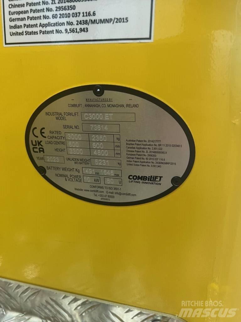 Combilift C3000ET Empilhadores eléctricos
