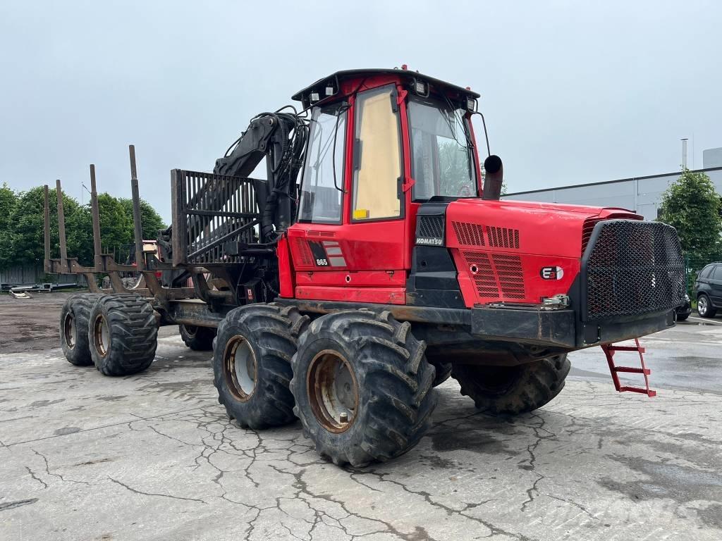 Komatsu 865 Forwarders florestais