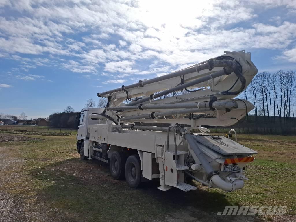 Mercedes-Benz Actros Bombas de betonagem