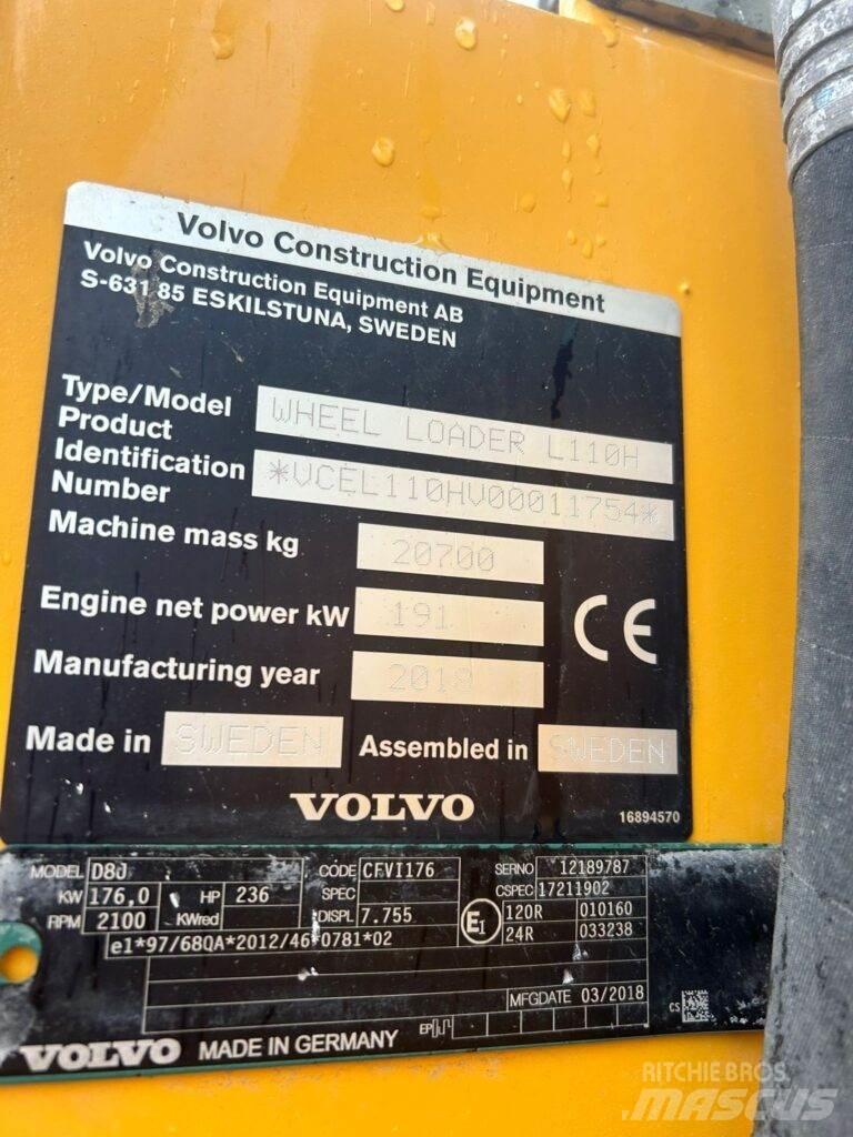 Volvo L110H Carregadeiras de rodas