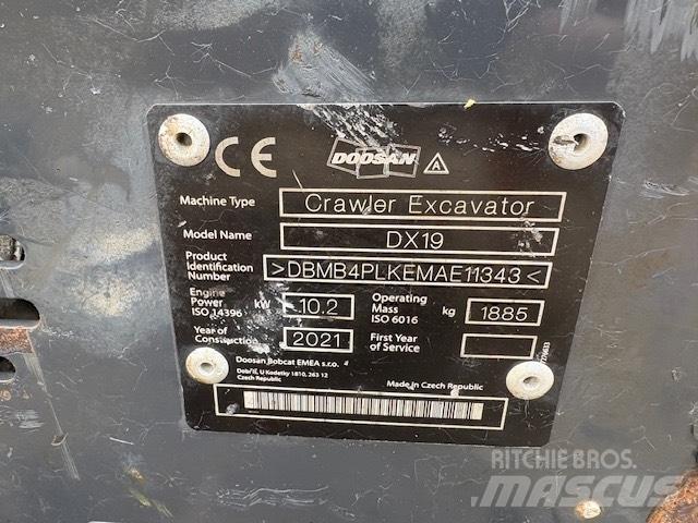 Doosan DX 19Z Miniescavadeiras