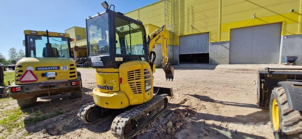 Komatsu PC 26 MR Miniescavadeiras