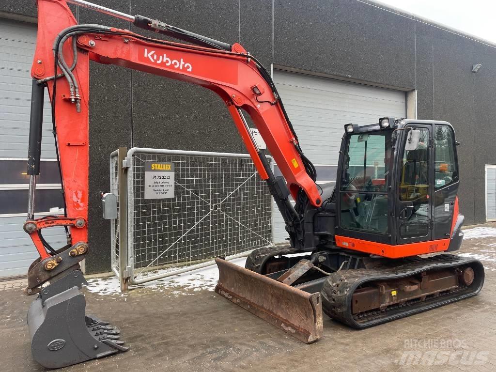 Kubota KX080-4a Escavadoras Midi 7t - 12t