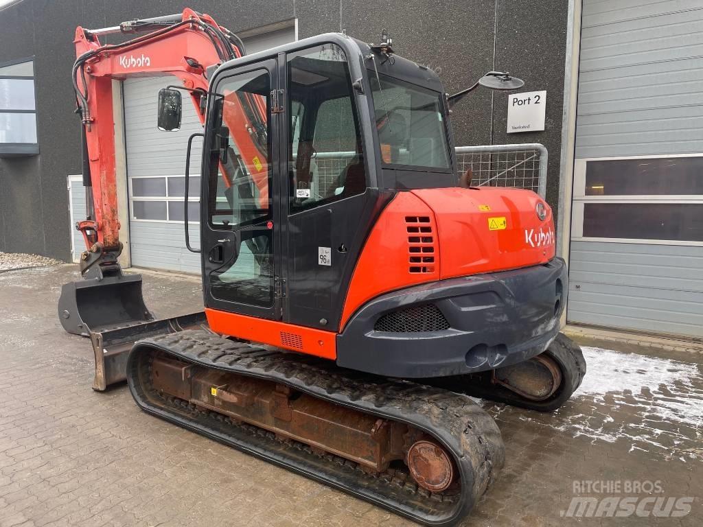 Kubota KX080-4a Escavadoras Midi 7t - 12t