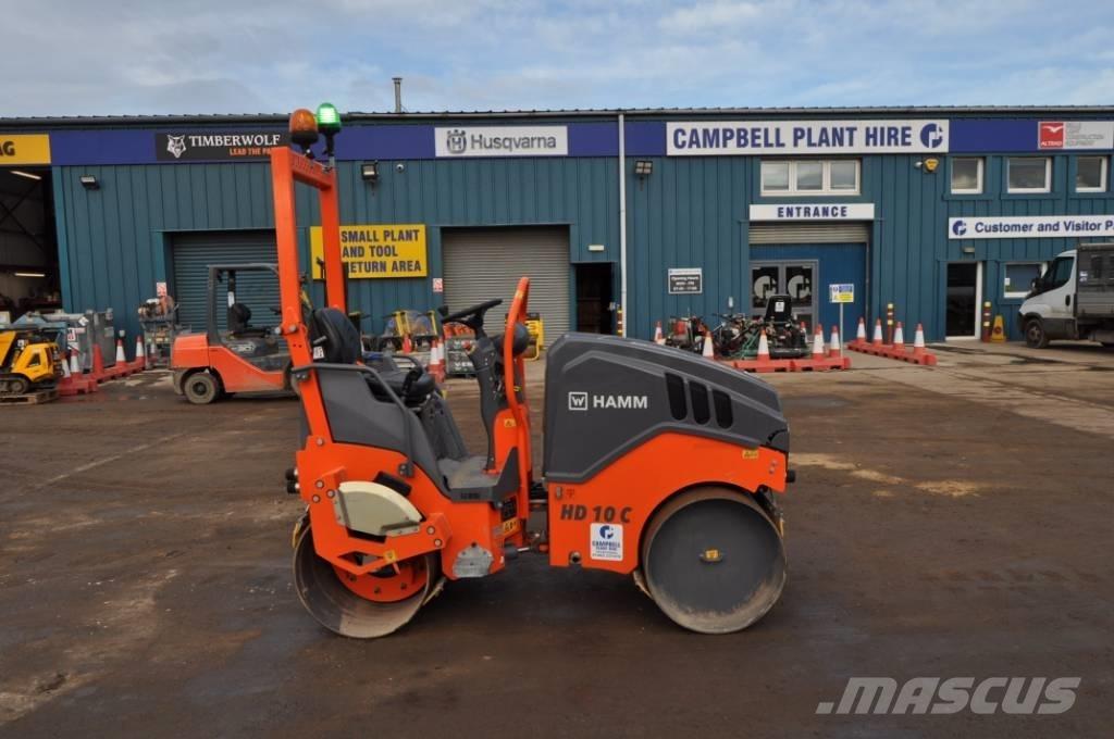 Hamm HD 10 C VV Cilindros Compactadores tandem