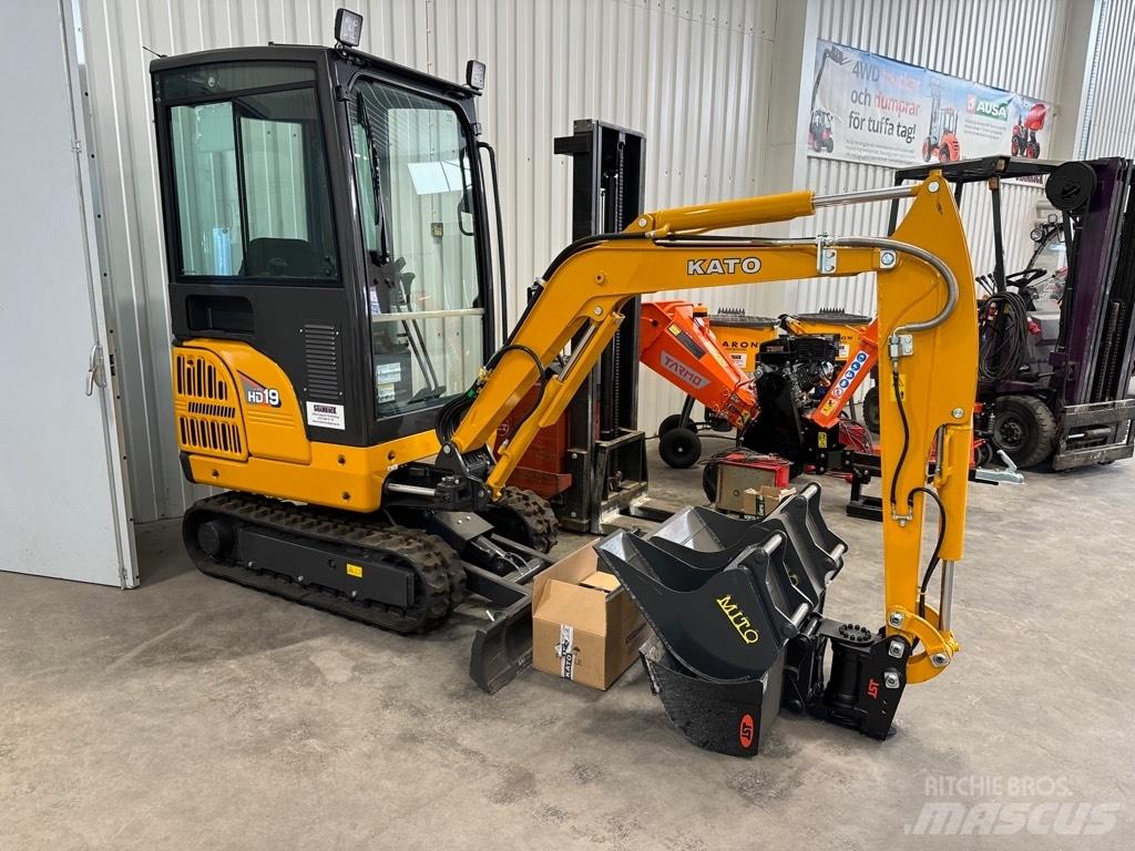 Kato HD 19vxt Miniescavadeiras