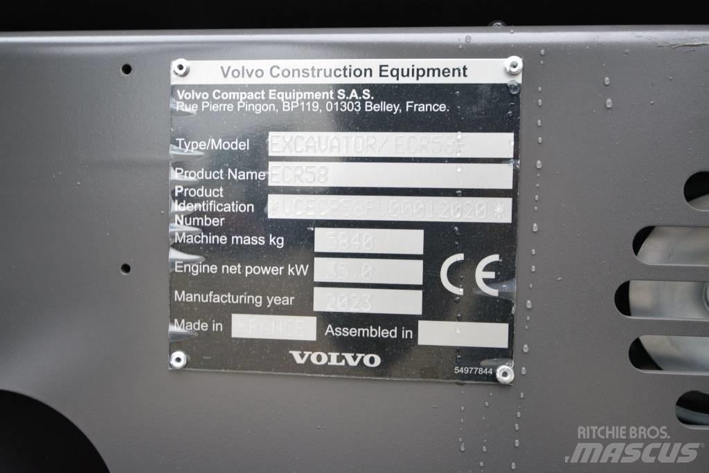 Volvo ECR 58 F Miniescavadeiras