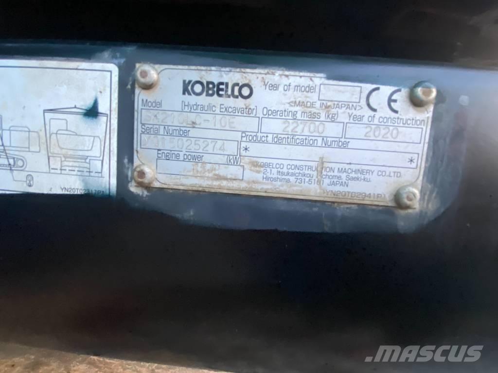 Kobelco SK210LC-10E Escavadeiras de esteiras